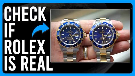 how to know rolex is real|how to tell if a rolex watch is real or fake.